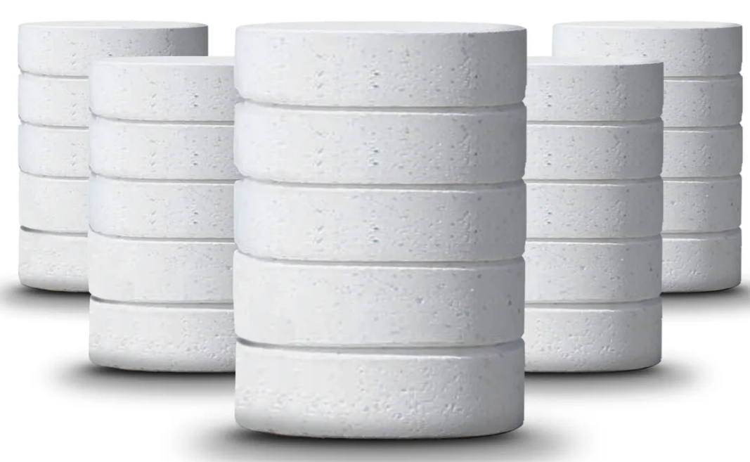 Pastilla de Cloro para Piscinas Tripleacción Tableta 1 kg Frasco (plástico)